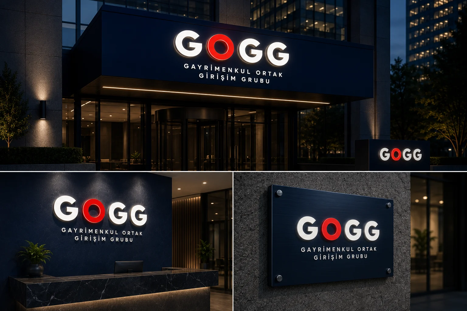 GOGG marka sunumu — kimlik uygulamaları
