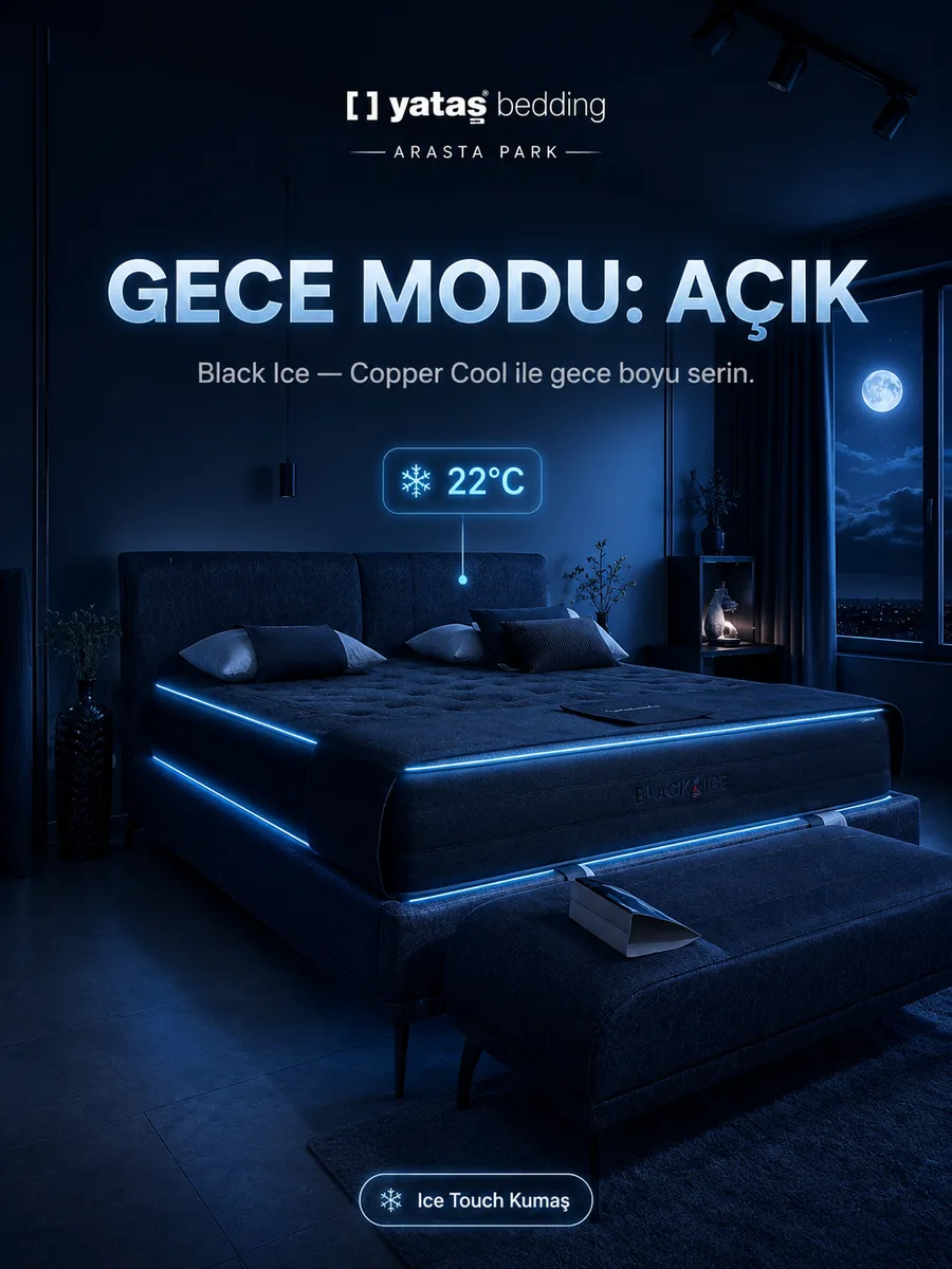 Gece modu açık — Black Ice Copper Cool