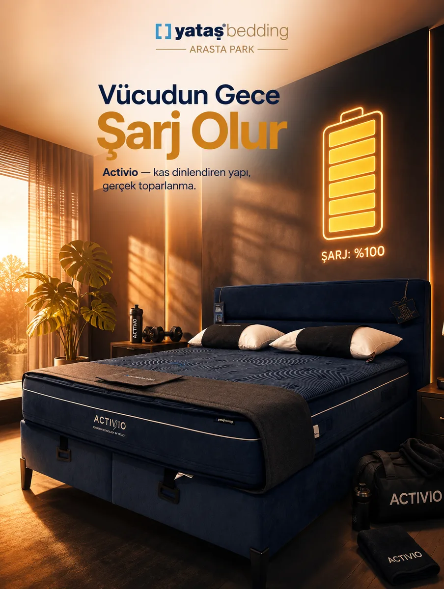 Vücudun gece şarj olur — Activio